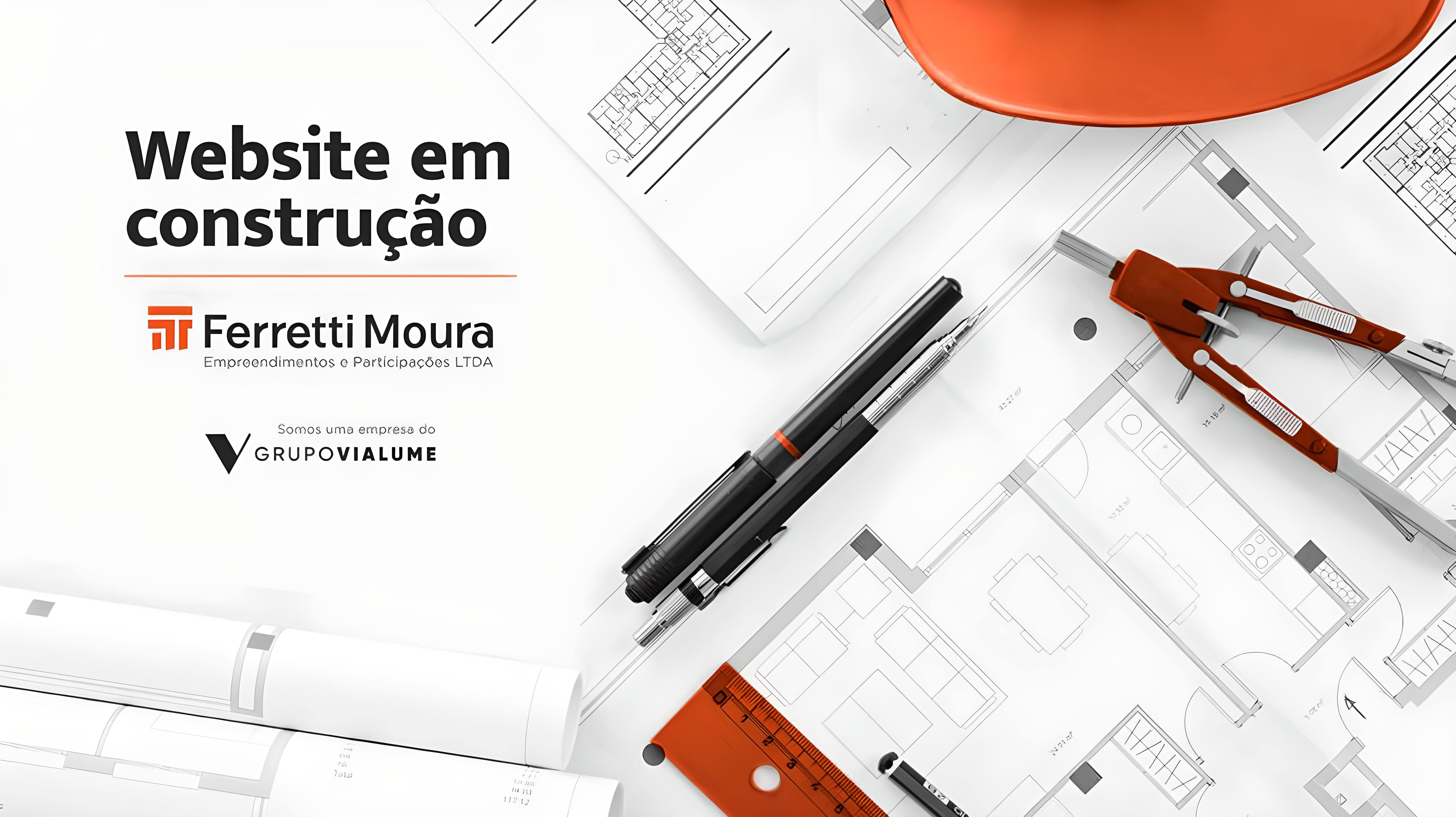 Website em construção. Grupo Vialume